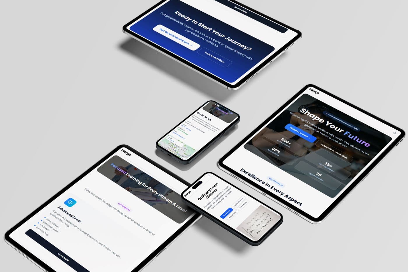 website template for tuition classes